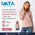 Op Zoek Een Comfortable En Stijlvolle Dames T-shirt Met Lange Mouwen