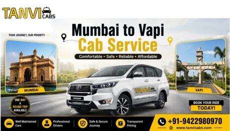 Mumbai, Travel, Mumbai To Vapi Cab Booking - Tanvi Cabs