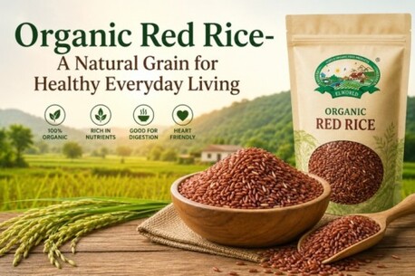 Noida, Food, INR 116,  Organic Red Rice: A Natural Grain For Healthy Living