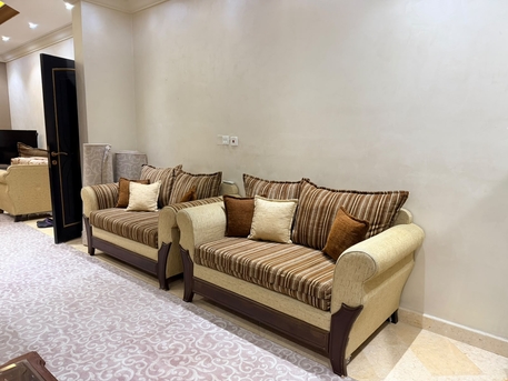 Jeddah, Furniture, SAR 2000,  Used Living Room Sofa Set With Curtains And Carpet For Sale