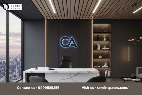 New Delhi, Business, CA Office Interior Designer In India | Serein Spaces