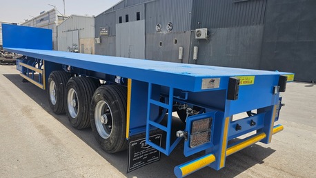 Riyadh, Heavy Equipment, SAR 55000,  New 3 Axle Flatbed Trailer