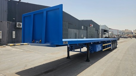 Riyadh, Heavy Equipment, SAR 55000,  New 3 Axle Flatbed Trailer