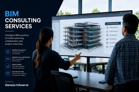 Mumbai, Construction, Boost Project Success With Genesis Infoserve&rsquo;s BIM Consulting In India