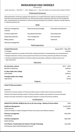Riyadh, Job Seekers, Pharmacy/ Assistant Pharmacy