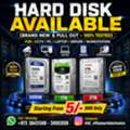 BHD 5,  Branded Hard Drive 500GB / 1TB & 2TB Available For PC / Laptop / Server / All In One