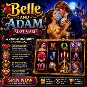 New York, Business, BELLE AND ADAM SLOT GAME &ndash; A FAIRYTALE OF FUN AND REWARDS!