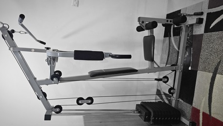 Jidhafs, Furniture, BHD 120,  Gym Set (Urgent Sale)