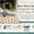 Best Silver Bracelet Turquoise Designs For Everyday Elegance &ndash; Sunset Turquoise Mountain