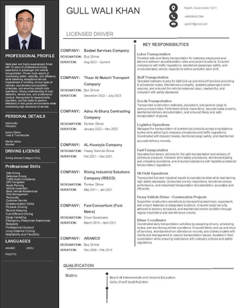 Riyadh, Job Seekers, Licensed Driver With 18+ Years Of Experience Seeking Employment