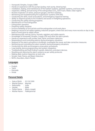 Riyadh, Job Seekers, Fire Alarm Technician / Fire & Safety Professional Seeking Job