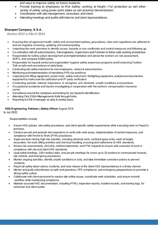 Riyadh, Job Seekers, Safety Officer