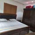 SAR 1200,  Brown Walnut Bedroom Set With Brand New Matress