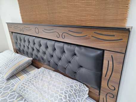 Dammam, Furniture, SAR 1200,  Brown Walnut Bedroom Set With Brand New Matress
