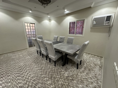 Jeddah, Furniture, SAR 2500,  🔥 HOMEBOX **LIKE NEW** MANHATTAN LUX 12-SEATER DINING TABLE + 8 DINING CHAIRS 🔥