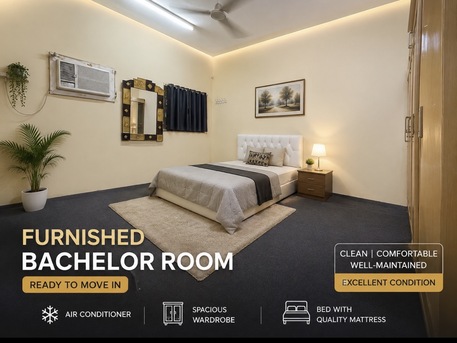 Nairyah, Roommates, SAR 850/month,  Furnished,  Move-In Ready Furnished Bachelor Room &ndash; Comfortable & Affordable