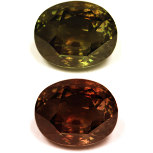 New York, Jewelry, USD 417631,  GIA Certified Untreated 12.98 Cts. Loose Alexandrite Oval, AAAA Quality