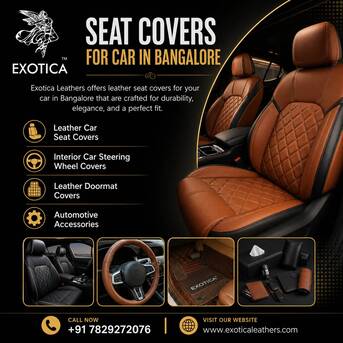 Bangalore, Auto Parts, Seat Covers For Car In Bangalore