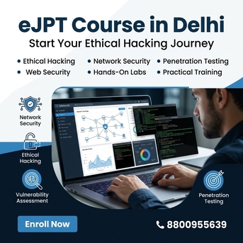Noida, Education, EJPT Course In Delhi With Practical Ethical Hacking Training