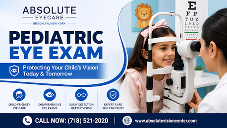 New York, Health, Best Pediatric Eye Exam Near ME (Flatbush) - Absolute Vision Center