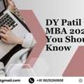 DY Patil Online MBA 2026: What You Should Know