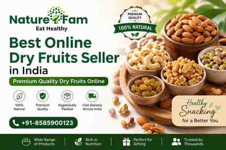 Faridabad, Food, Best Online Dry Fruits Seller In India Premium Quality Dry Fruits Online Naturefam