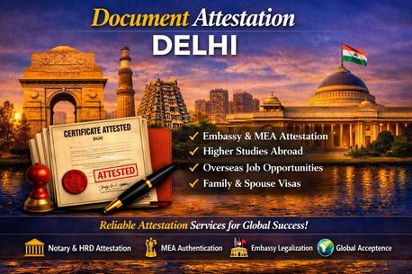 New Delhi, Legal, Document Attestation In Delhi