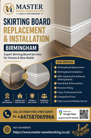 London, Business, Skirting Board Replacement & Installation Birmingham