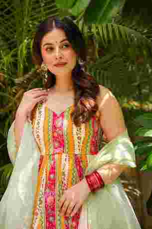 Jaipur, Clothing & Accessories, INR 11200,  Buy Idaho Rajnandini Royal Heavy Suit Set Online