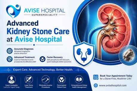 Gurgaon, Health, Expert Kidney Stone Treatment At Avise Hospital