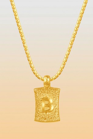 Toronto, Jewelry, CAD 250,  Genesis Block Pendant