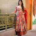 INR 3800,  Buy Idaho Vaani Floral Cotton Suit Set Online