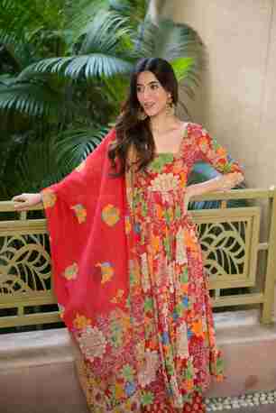 Jaipur, Clothing & Accessories, INR 3800,  Buy Idaho Vaani Floral Cotton Suit Set Online
