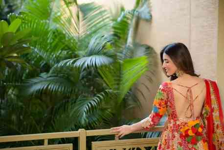 Jaipur, Clothing & Accessories, INR 3800,  Buy Idaho Vaani Floral Cotton Suit Set Online