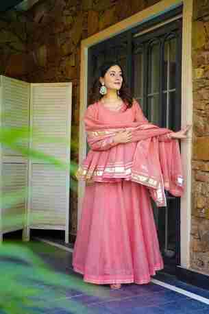 Jaipur, Clothing & Accessories, INR 6500,  Buy Idaho Shimmering Petal Suit Set Online