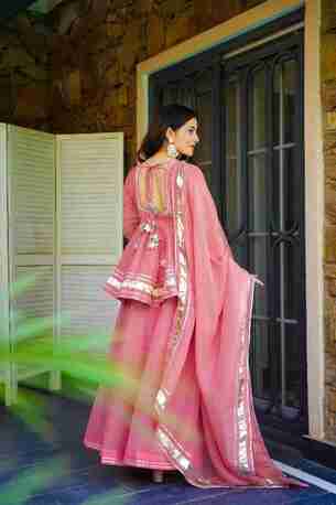 Jaipur, Clothing & Accessories, INR 6500,  Buy Idaho Shimmering Petal Suit Set Online