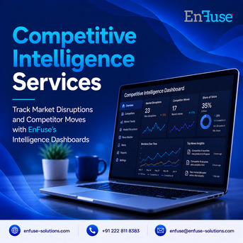 Mumbai, Marketing, Track Market Disruptions And Competitor Moves With EnFuse&rsquo;s Intelligence Dashboards
