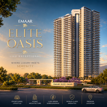 Lucknow, Real Estate For Sale, Emaar Elite Oasis &ndash; Elegant Homes In A Prime Location