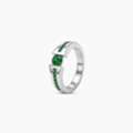 EUR 249,  Tsavorite Garnet Ring 925 Sliver