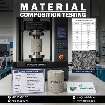 Abu Dhabi, Business, Product Material Certification Laboratory UAE: Ensuring Product Quality And Compliance