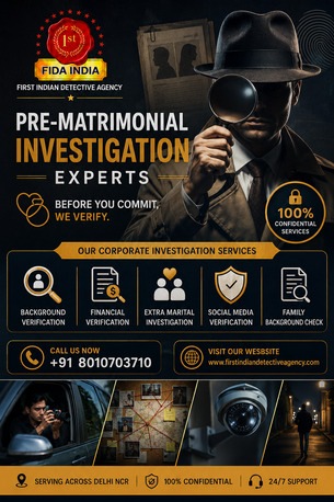 New Delhi, Legal, Verified Matrimonial Intelligence Services For Better Marriage Decisions