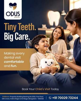Bangalore, Dental, Kids Dental Clinic In Indiranagar &ndash; Odus Dental