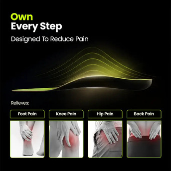 Ahmedabad, Health & Beauty Items, INR 499,  Arch Support Insoles For Flat Feet & Foot Comfort