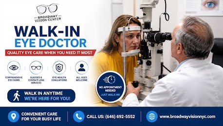 New York, Health, Trusted Walk-in Eye Doctor Near 10032 - Broadway Vision Center