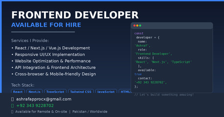 Riyadh, Job Seekers, Frontend Developer (React.js)