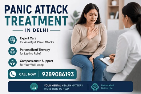 New Delhi, Health, Panic Attack Treatment In Delhi | Trusted Care & Recovery