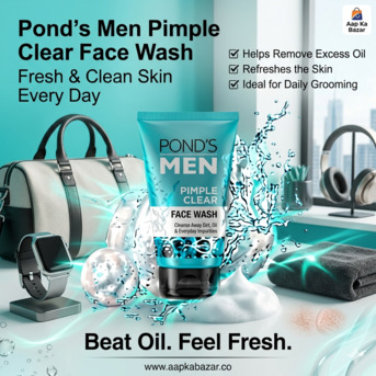 New Delhi, Household, Pond&rsquo;s Men Pimple Clear Face Wash For Fresh Skin