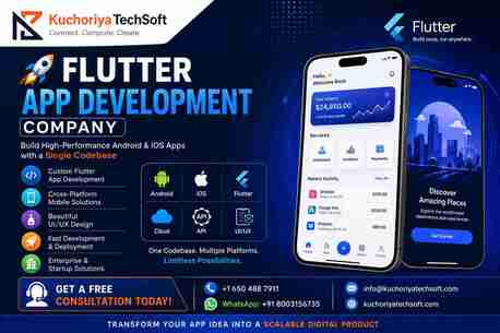 New York, Mobile Apps, Build Android And IOS Apps With Flutter Technology
