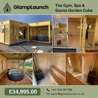 London, Furniture, GBP 34995,  The Gym, Spa & Sauna Garden Cube