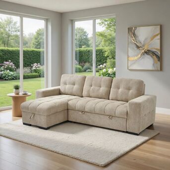 London, Furniture, GBP 898,  Large Corner Sofa Beds | Comfortable L-Shaped Sleepers